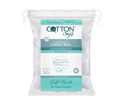 100 Pcs COTTON BALLS