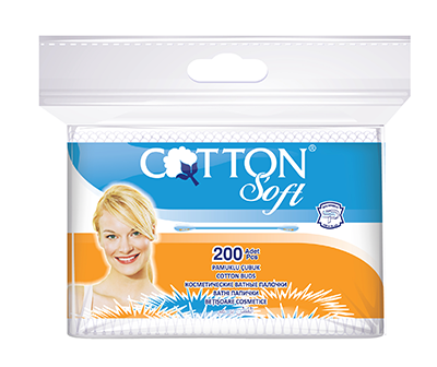 200 Pcs COTTON BUDS IN BAG